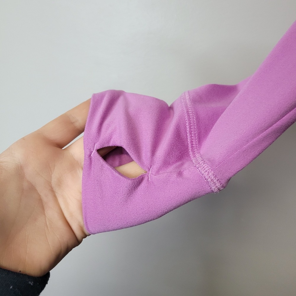 Tek Gear Girls Pink Long Sleeve‎ Thumbhole Hoodie XL 14/16 - Picture 3 of 6